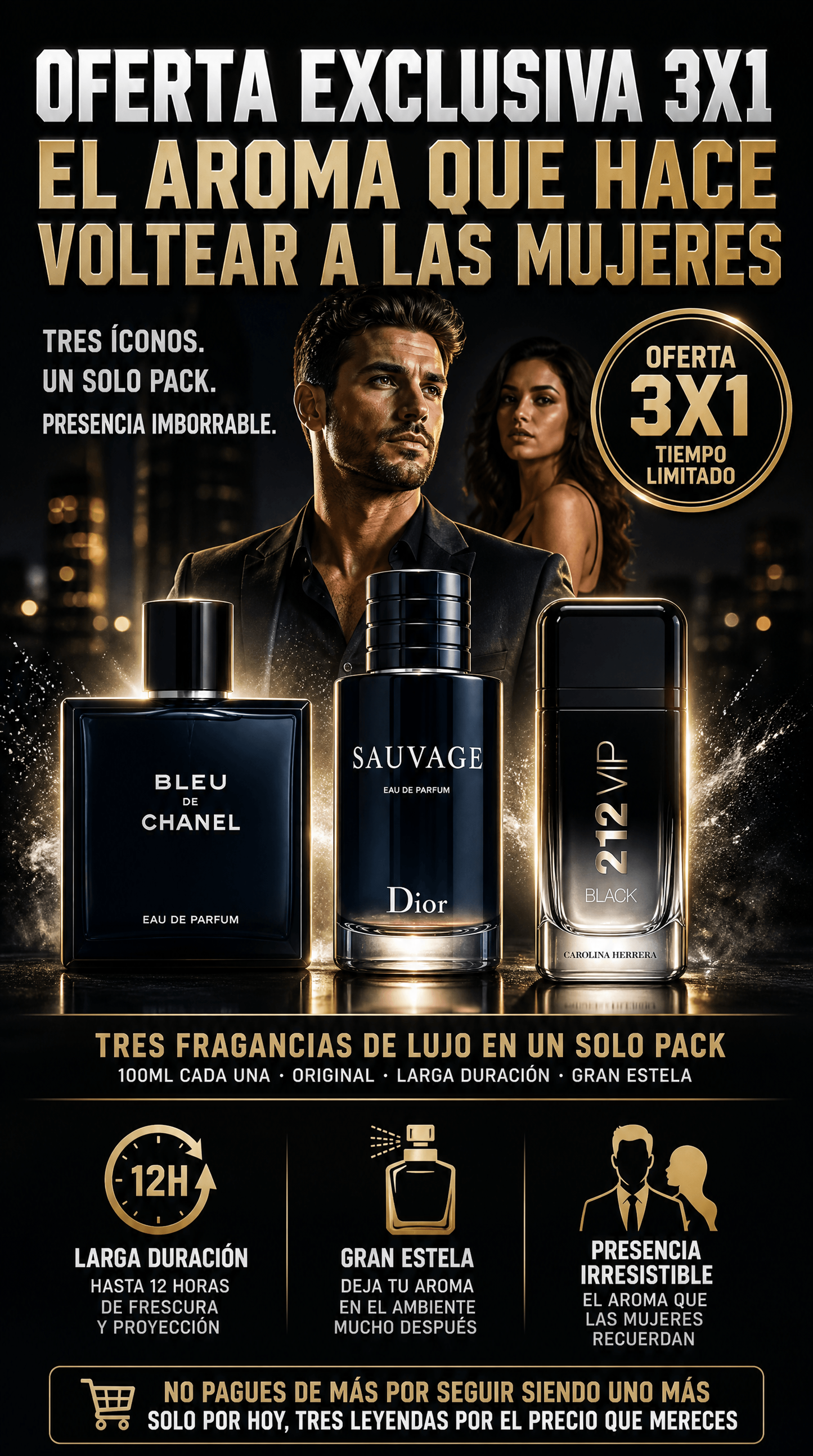 Pack Exclusivo 3x1