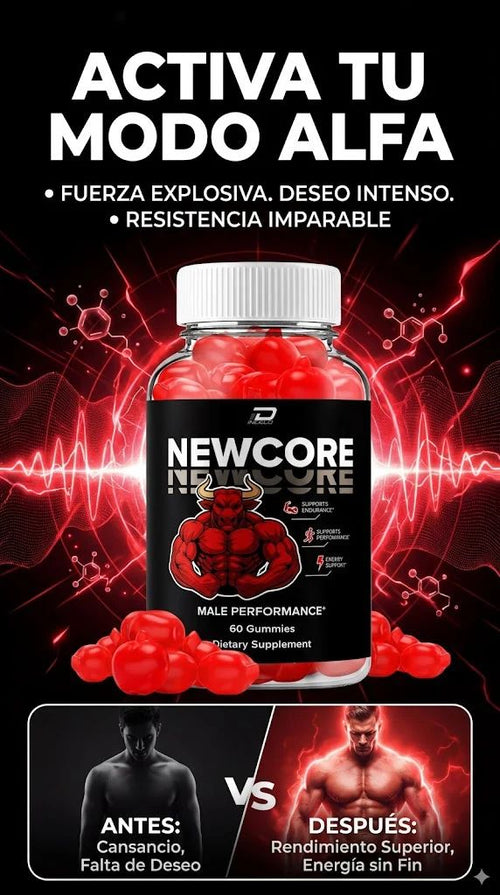 Newcore — La Gomita que Despierta tu Instinto Sexual
